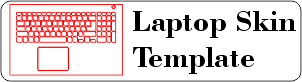 Laptop SKin Template